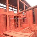 Pigmento de óxido de hierro rojo para concreto